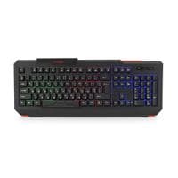 Клавіатура USB XSTRIKE XS-1022, довжина кабелю 150см, RGB підсвічування, Eng/Укр/Рос, 460х175х35 мм, Black, 105к, Q20