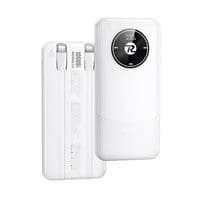 Зовнішній зарядний пристрій Remax RPP-37 10000mAh, 22.5W, кабель USB: Lighting, Type-C, чорний, 270 г, коробка