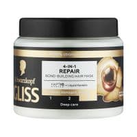 Маска для волос Gliss 4-In-1 Ultimate Repair Bond-Building Hair Mask 400 мл (9000101726138)