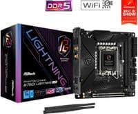 Mатеринська плата s1700 Intel B760 HDMI/DP 2xM.2 2 xDDR5 2.5GbE LAN mini-ITX  B760I LIGHTNING WIFI