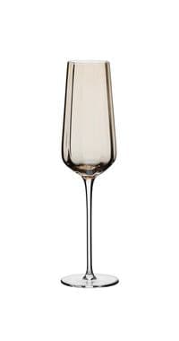 Набор бокалов для шампанского Ardesto Black Mars Altair 300мл, 2шт, стекло, золотистый