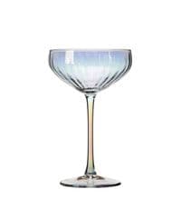 Набір келихів для шампанського Ardesto Black Mars Zenith 310мл, 2шт, скло, прозорий