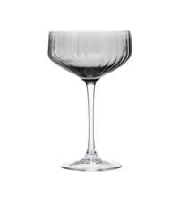 Набор бокалов для шампанского Ardesto Black Mars Alcor 330мл, 2шт, стекло, серый