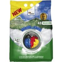 Пральний порошок Wash&Free Universal Гірська свіжість 2.4 кг (4262396143204)