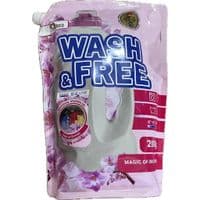 Гель для стирки Wash&Free Универсальный Магия орхидей Дой-пак 2 кг (4823128005865)