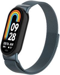 Ремешок к фитнес браслету Armorstandart Milanese Magnetic для Xiaomi Smart Band 10/9/8 Titanium Grey (ARM86893)