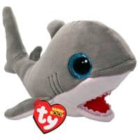 Мягкая игрушка Ty Beanie Babies Серая акула Finnegan 15 см (37376)