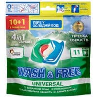 Капсули для прання Wash&Free Universal Гірська свіжість 35 шт. (4262396144430)