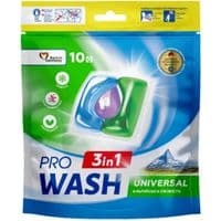 Капсули для прання Pro Wash Universal Альпійська свіжість 10 шт. (4823128002215)