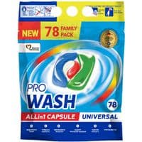 Капсули для прання Pro Wash All in 1 Universal 78 шт. (4260637723000)