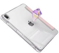 Чохол-книжка BeCover Ultra Slim Origami Transparent з кріпленням Apple для Apple iPad Mini 7 2024 Pink (712936)