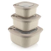 контейнер пл. IDEA HOME 00685 Line Box Bej/НАБ./квадр.0.6/1.1/1.8 (00685 Bej)