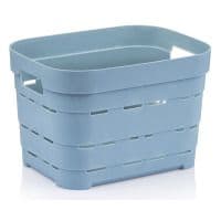 Корзина IDEA HOME 00612 Pyramid Blue б/у 5л (24x17,5x16 см) (00612 Blue)