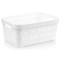 Корзина IDEA HOME 00616 Pyramid White б/кр. 10.8л (36x24x16 см) (00616 White)