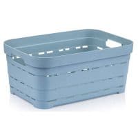 Корзина IDEA HOME 00616 Pyramid Blue б/кр. 10.8л (36x24x16 см) (00616 Blue)