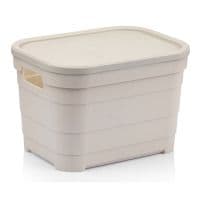 Корзина IDEA HOME 00639 Pyramid Bej з/кр. 5л (24x18x16.5 см) (00639 Bej)