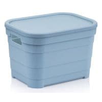 Корзина IDEA HOME 00639 Pyramid Blue з/кр. 5л (24x18x16.5 см) (00639 Blue)