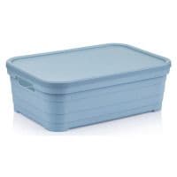 Корзина IDEA HOME 00642 Pyramid Blue з/кр. 8.2л (36x24x12.5 см) (00642 Blue)