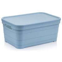 Корзина IDEA HOME 00643 Pyramid Blue з/кр. 10.8л (36x24x16.5 см) (00643 Blue)