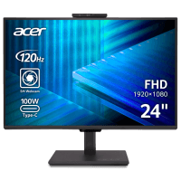 Монiтор TFT ACER 23.8" B248YGbemiqprcuzx (UM.QB8EE.G01) IPS 120Hz HDMI DP USB-C Pivot WebCam USB MM