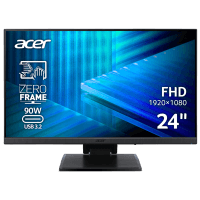 Монiтор TFT ACER 23.8" UT241YAbmihuzx (UM.QW1EE.A02) IPS 10point MultiTouch HDMI USB-C MM USB HAS Black