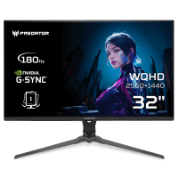 Монiтор TFT ACER 31.5" Predator XB323QUPbmiiprx (UM.JX3EE.P09) IPS QHD 180Hz 8bit 2*HDMI DP Pivot MM