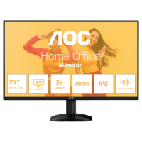 Монитор TFT AOC 27" Q27B35E IPS QHD 300nit 75Hz HDMI DP Black