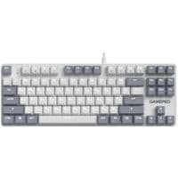 Загрузить GamePro Genesis Metallic MK110W Outemu Red Switch USB UA White (MK110W)