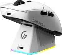Мишка GamePro Genesis Airmaster Wireless/Bluetooth/USB White (GM167W)