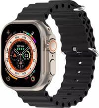 Ремінець до смарт-годинника Armorstandart Ocean Band для Apple Watch 49/46/45/44/42 (Series 1-3) Black (ARM74244)