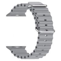 Ремінець до смарт-годинника Armorstandart Ocean Band для Apple Watch 49/46/45/44/42 (Series 1-3) Cloudy Grey (ARM85141)