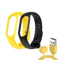 Ремешок к фитнес браслету Armorstandart комплект 3шт Xiaomi Mi Band 7/6/5 New Style Yellow (ARM77040)