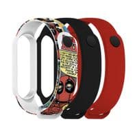 Ремешок к фитнес браслету Armorstandart комплект 3шт Xiaomi Mi Band 7/6/5 DP Comix (ARM77058)