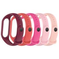 Ремінець до фітнес браслета Armorstandart комплект 5шт Xiaomi Mi Band 7/6/5 New Style Pink Punch (ARM75066)
