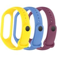 Ремешок к фитнес браслету Armorstandart комплект 3шт Xiaomi Mi Band 7/6/5 New Style Viola (ARM87046)