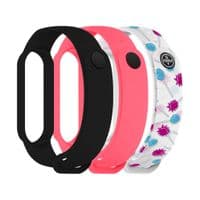 Ремешок к фитнес браслету Armorstandart комплект 3шт Xiaomi Mi Band 7/6/5 RM Candy (ARM77049)