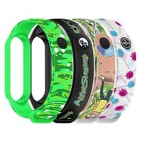 Ремешок к фитнес браслету Armorstandart комплект 4шт Xiaomi Mi Band 7/6/5 RM New (ARM77067)