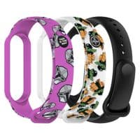 Ремешок к фитнес браслету Armorstandart комплект 3шт Xiaomi Mi Band 7/6/5 TW2 (ARM87045)