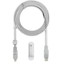 Дата кабель 6in1 inCharge XL 2.0m white Rolling Square (XLM02R)