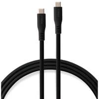 Кабель для передачи данных USB-C - USB-C 2,0 м UBS3.2 Gen2 10G 240 Вт, чип Silicon Black Vinga (VCPDCCC3242SB)