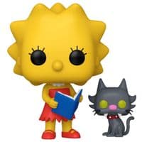 Фігурка Funko Pop набір серії Сімпсони S11 - Ліса й маленький помічник Санти (86409)