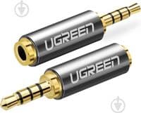 Переходник 2.5mm M to 3.5mm F adapter black Ugreen (20501)