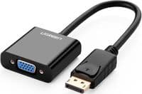 Переходник Display Port M to VGA F black Ugreen (20415)