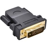 Перехідник DVI 24+1 M to HDMI F black Ugreen (20124)