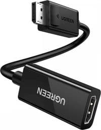 Переходник Display Port M to HDMI F 4K60Hz black Ugreen (70694)