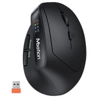 Мишка Meetion BTM008 Wireless/Bluetooth Black (MT-BTM008-A)