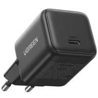 Зарядний пристрій 1xUSB 20W (USB-C) PD GaN Tech X512 Сірий Ugreen