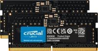 Память SO-DIMM, DDR5, 8Gb x 2 (16Gb Kit), 5600 MHz, Crucial, 1.1V, 46-45-45 (CT2K8G56C46S5)