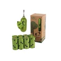 Пакети для собак Lapka 8 рулонівх15 шт + контейнер (LPK-34)