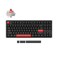 Клавиатура механическая Keychron C3 Pro V2 87Key, K pro Brown, USB-A, QMK, Hot-swap, 8K, EN/UKR, RGB, черный